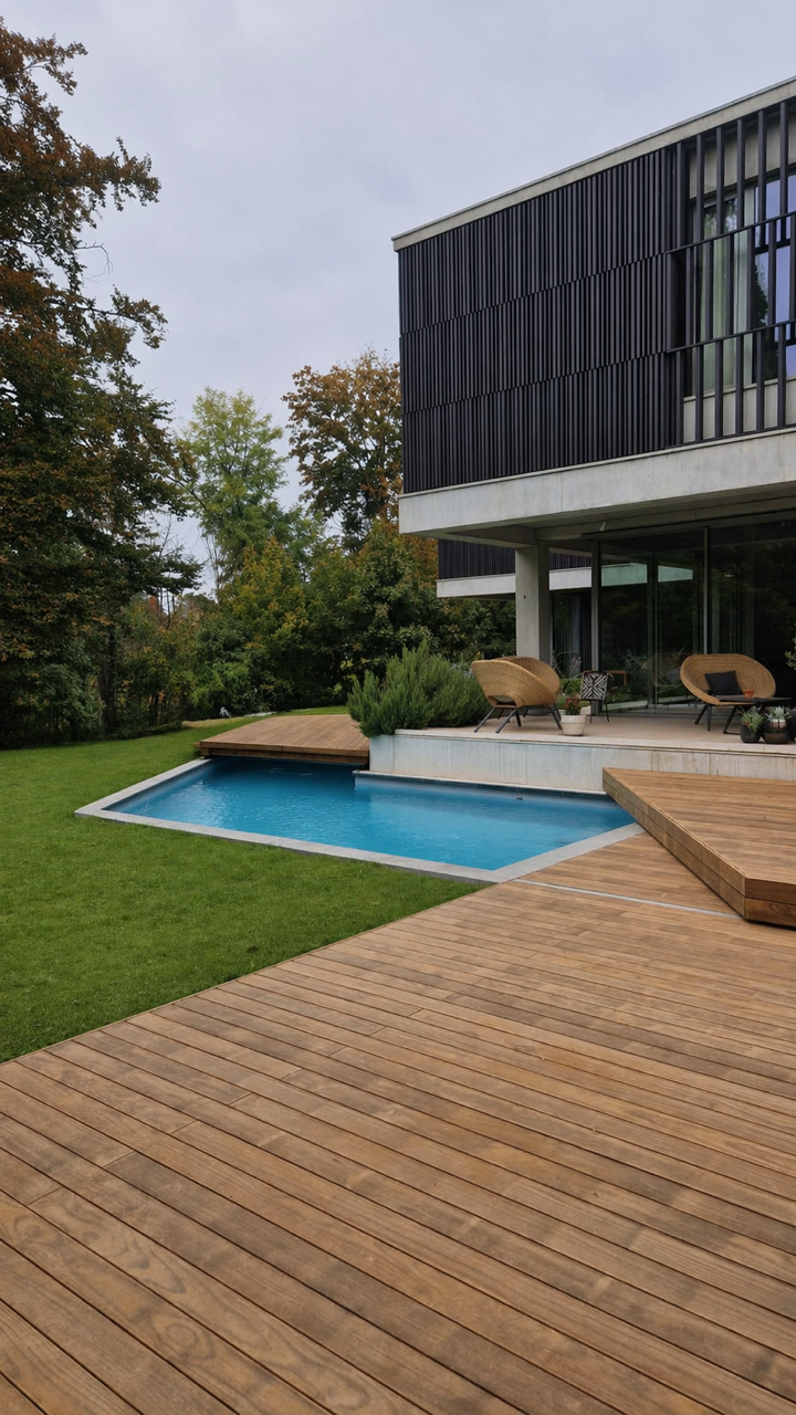 Alliance Bois - Tassin - Lyon - La terrasse en kebony de JAYMOT AGENCEMENT