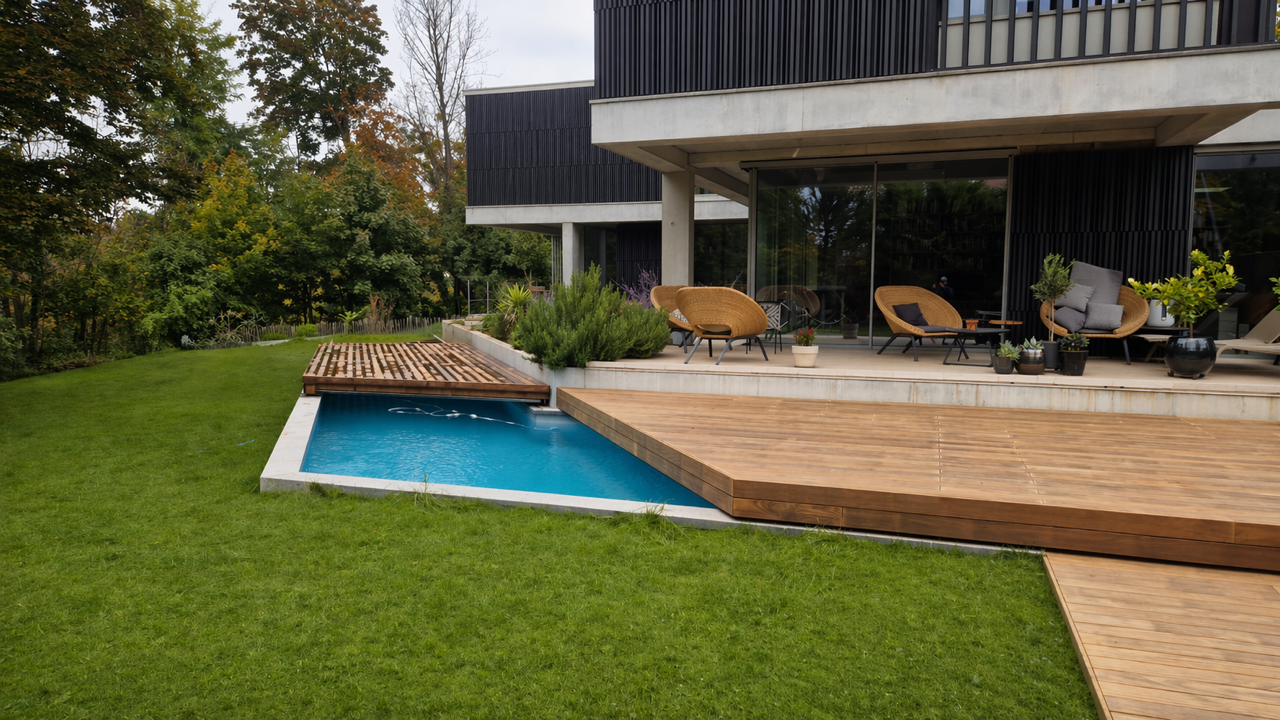 Alliance Bois - Tassin - Lyon - La terrasse en kebony de JAYMOT AGENCEMENT